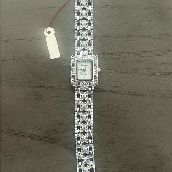 Accessories - Silver Vintage Square Face Watch